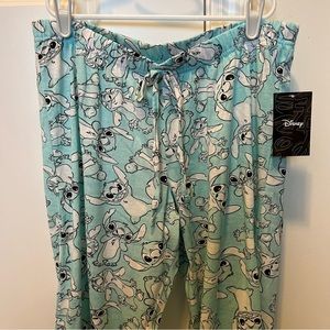 Disney Aqua Stitch Long pajama pants